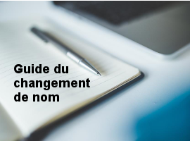 vignette guide changement de nom